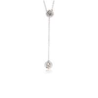 Collier Recarlo Femme in Or blanc Diamante 0.26 Ct P55PX360/026 - P55PX360/026